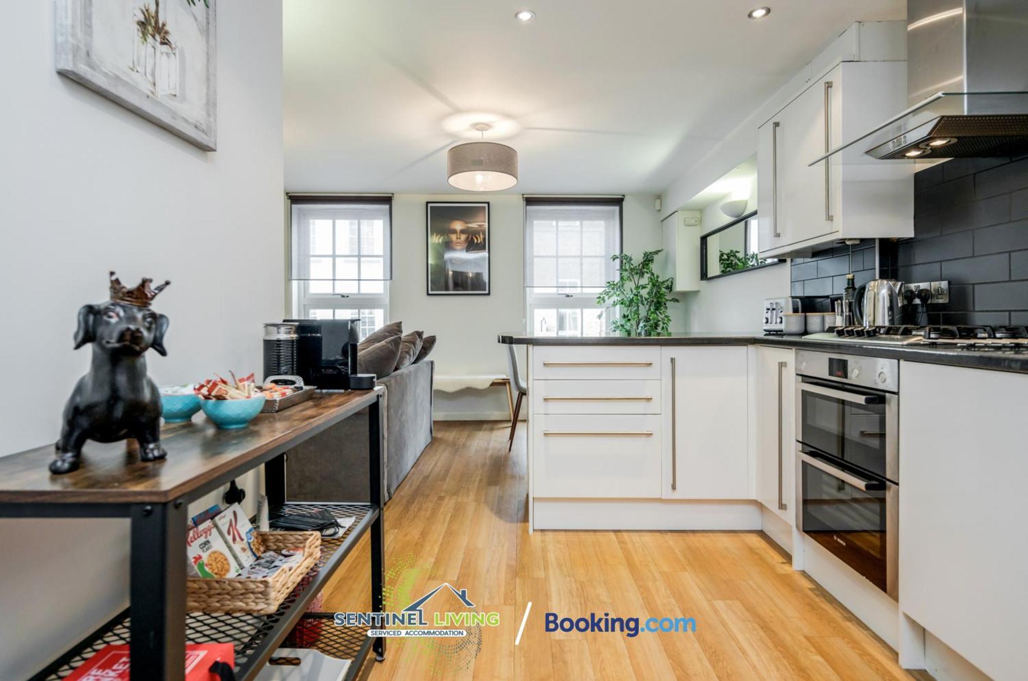 Flat 2 Bed By Sentinel Living With Free Wifi And Parking Apartamento