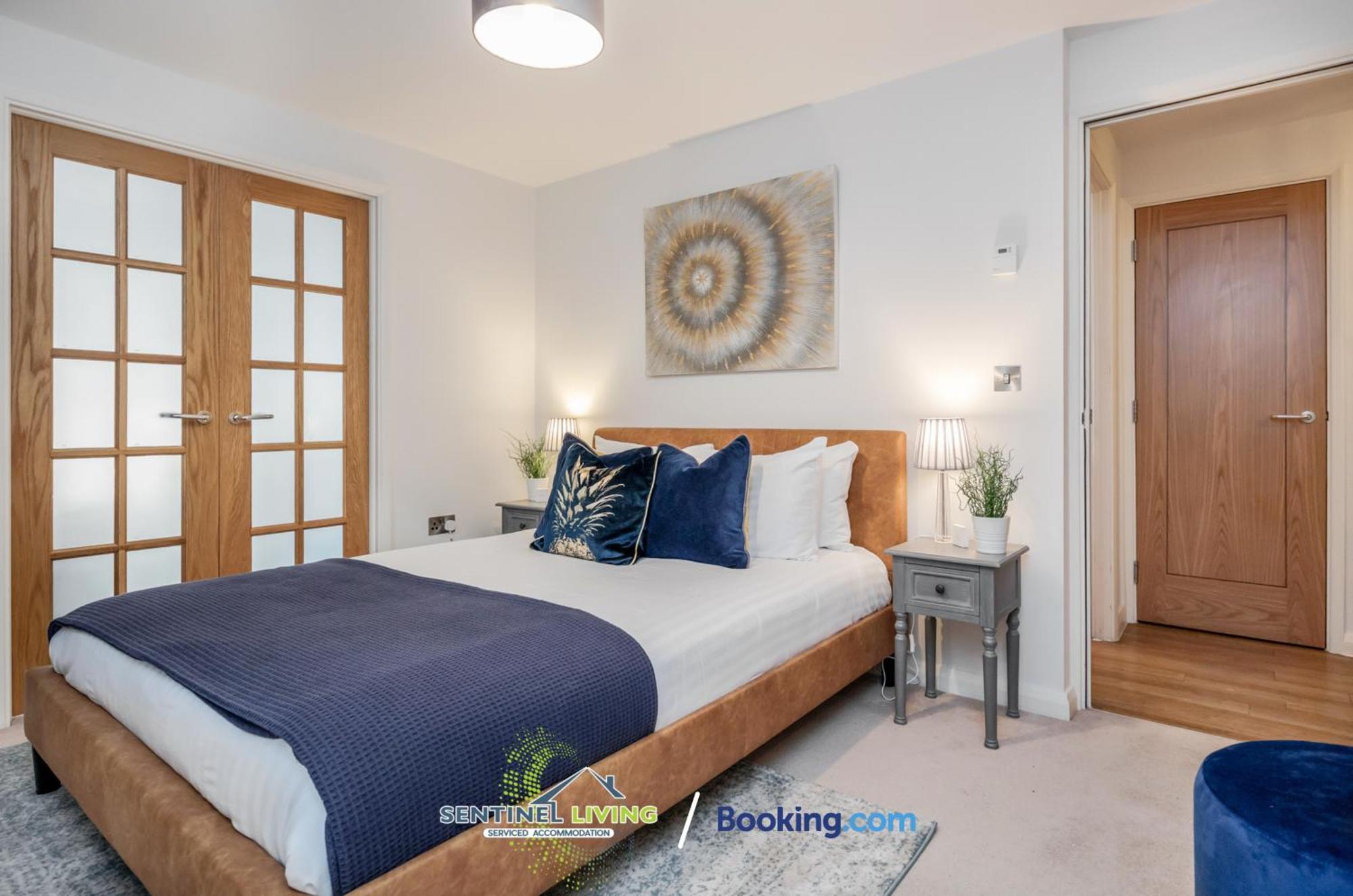 Apartamento Flat 2 Bed By Sentinel Living With Free Wifi And Parking *